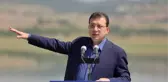 Bakanla aynı anda Kanal İstanbul proje alanını ziyaret eden İmamoğlu espriyi patlattı