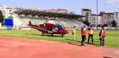 KIRKLARELİ - Enerji üretim fabrikasının su kazanındaki patlamada yaralanan işçi hava ambulansı ile İstanbul'a sevk edildi
