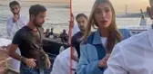 Marcus, Şevval Şahin'i kıskanınca Sabancıların torunu Kerem Kamışlı'yı denize attı! Lüks mekandakiler dondu kaldı
