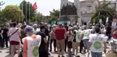 BAKIRKÖY'DE KANAL İSTANBUL PROTESTOSU