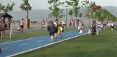 BALIKESİR SAHİLDE SAĞANAĞA YAKALANINCA EŞYALARINI HIZLICA TOPLAYIP GİTTİLER