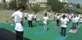 Hindistanlılar Uluslararası Yoga Günü'nü Kapadokya'da kutladı