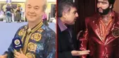 Uzak Doğu esintili kıyafetiyle F.Bahçe seçimine gelen Metin Uca, Recep İvedik'e benzetildi