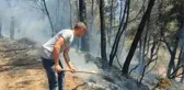 OSMANİYE'DE ORMAN YANGINI; YERLEŞİM YERLERİ TAHLİYE EDİLDİ