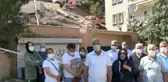 SARIYER'DE YIKILAN BİNANIN SAKİNLERİ MAĞDURİYETLERİNİN GİDERİLMESİNİ İSTİYOR