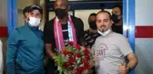 Trabzonspor'un yeni transferi Fode Koita, kente geldi