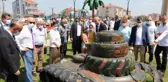 SPOR Edirne'de Naim Süleymanoğlu'nun heykelinin bulunduğu park açıldı
