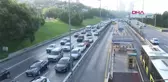 İstanbul'da erken saatlerde trafik yoğunluğu