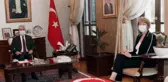 BİRLEŞİK KRALLIK DEVLET BAKANI MORTON, HATAY VALİSİ DOĞAN'I ZİYARET ETTİ