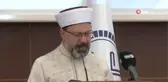 Diyanet İşleri Başkanı Erbaş: 