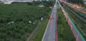 Meyve bahçesine acil iniş yapan eğitim uçağı vinçle kaldırıldı (2)