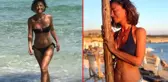 Güzel oyuncu Ece Uslu'nun takipçileriyle paylaştığı siyah bikinili pozu hayran bıraktı