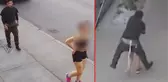 ABD'yi ayağa kaldıran taciz olayı! Dakikalarca takip ettiği kadının üzerine atlayarak vücuduna dokundu