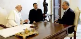Irak Başbakanı el-Kazımi, Papa Francis ile bir araya geldi