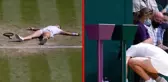 Wimbledon'da yürekler ağza geldi! İstifra edip kendini yere bırakan Tunuslu tenisçi korkuttu