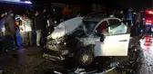 Düzce'de zincirleme kazada 12 kişi yaralandı; trafik polisi yolu fırçayla süpürdü