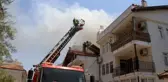 Fethiye'de korkutan çatı yangını