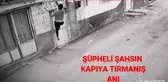 Örümcek adam gibi tırmanarak girdiği evden valiz dolusu eşya çaldı