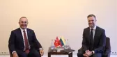 Son dakika haberi! Dışişleri Bakanı Çavuşoğlu, Litvanya'da bazı mevkidaşlarıyla görüştü