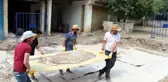 KAÇAK KAZIDA BULUNAN MOZAİKLER PARÇALAR HALİNDE ZEUGMA MÜZESİ'NE TAŞINIYOR