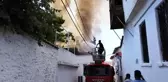 Menteşe'de korkutan çatı yangını