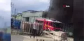 Başkent'te sanayi sitesinde çıkan yangın hasara neden oldu
