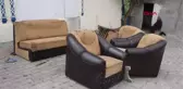 Buzdolabı patlayınca evleri yanan aile geceyi komşularında geçirdi