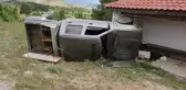 Mudurnu'da iki kamyonetin çarpışması sonucu 1 kişi yaralandı