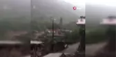 Artvin'de dolu yağışı