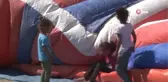 Bir günlük de olsa yüzleri güldü... Çadır kent çocuklarına günübirlik oyun parkı sürprizi