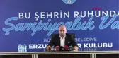 SPOR Erzurumspor Sportif Direktörü Muzaffer Bilazer: Kadromuzun yüzde 80'ini değiştirdik