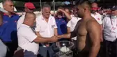 SPOR Başpehlivan güreşlerinde çeyrek finalistler belli oldu; başpehlivan Kara hastaneye kaldırıldı