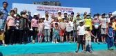 Sultangazi'de yağmur suyu kanalının temeli atıldı