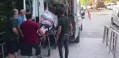 Balkondaki demir parmaklıkları keserken kolunu spiral makinesine kaptırdı