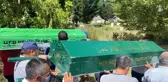 Gölette boğularak ölen amca ve yeğeni son yolculuklarına uğurlandı