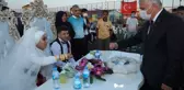 Hakkari'de mayına basarak bacaklarını kaybeden gazi Tarık Cür, Tekirdağ'da dünyaevine girdi
