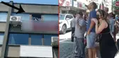 Balıkesir'de 5. kattan düşen cam parçası, caddeden geçen vatandaşın kafasına düştü