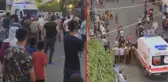 Batman'da refakatçi krizi! Suriyelilerin taş ve sopalarla saldırdığı ambulansta hasar oluştu, 2 sağlıkçı yaralandı