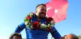 Dünya Şampiyonu Gözel'e Sivas'ta coşkulu karşılama