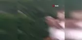 Taş ocağında korkutan patlama kameralara yansıdı