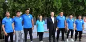 Ankara Büyükşehir Belediye Başkanı Yavaş, milli sporcularla bir araya geldi
