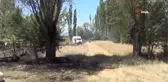 Bahçesindeki otları yakmak isterken canından oldu