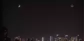 Çankaya'da hilalin batışı timelapse yöntemiyle görüntülendi