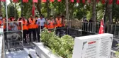 Şehit Ömer Halisdemir'in kabrine ziyaretçi akını