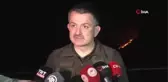Mersin'deki orman yangınına havadan müdahale edilmeye başlandı
