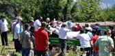 Denizde cesedi bulunan hastane görevlisi son yolculuğuna uğurlandı