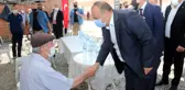 Dışişleri Bakanımız Sayın Çavuşoğlu ve Vali Canbolat, Merhum Koyuncu'nun Cenaze Törenine katıldı