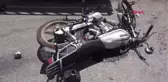 KAMYONETLE MOTOSİKLET ÇARPIŞTI: 1 YARALI