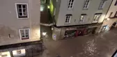 Avusturya'da sel felaketi: Kasaba sular altında kaldı