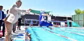 Havuzlar spor okuluyla şenlendi